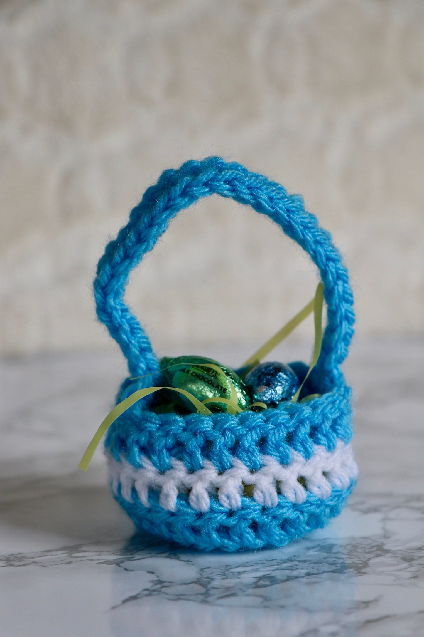 20 minute crochet easter basket, Mini Easter Basket Pattern (PDF Download)
