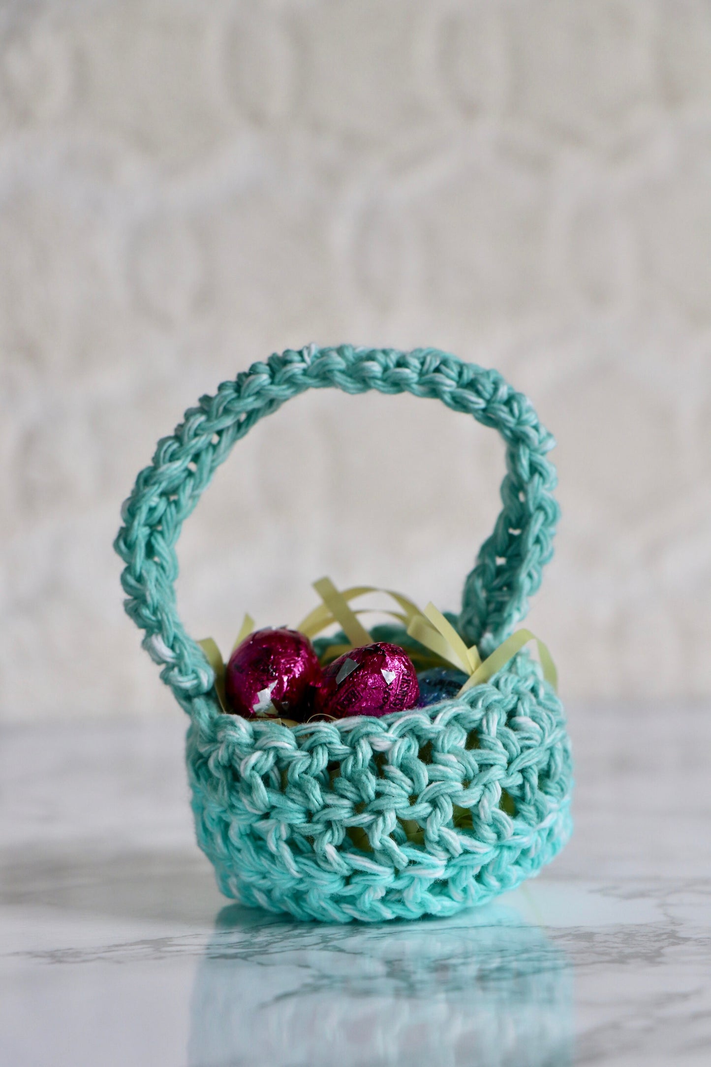 20 minute crochet easter basket, Mini Easter Basket Pattern (PDF Download)