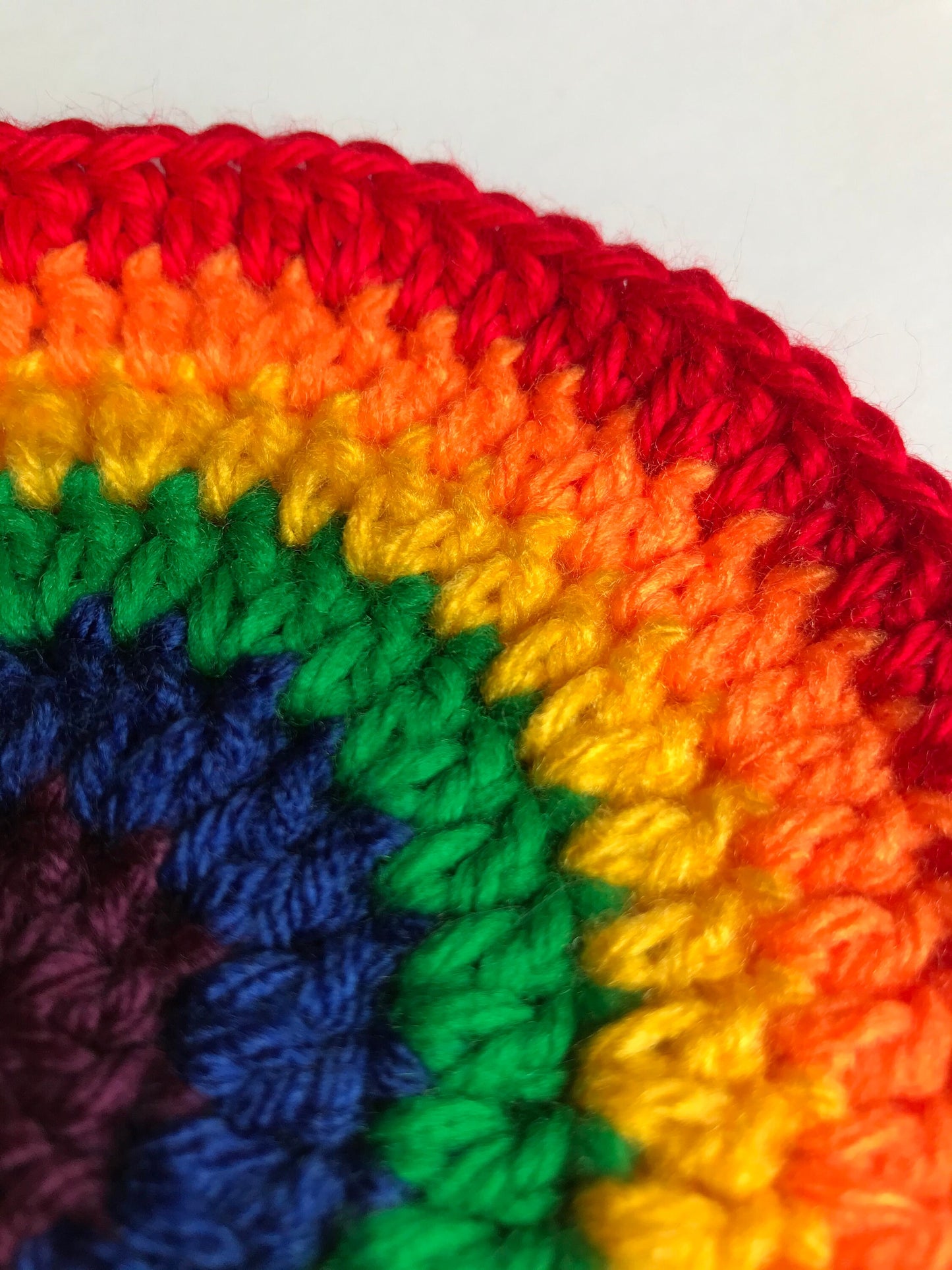 Rainbow Crochet Pattern, Pride Decor, Beginner Friendly (PDF Download)