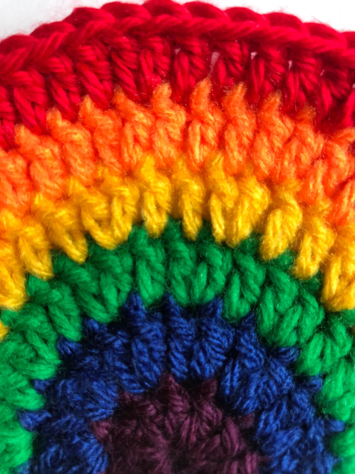 Rainbow Crochet Pattern, Pride Decor, Beginner Friendly (PDF Download)
