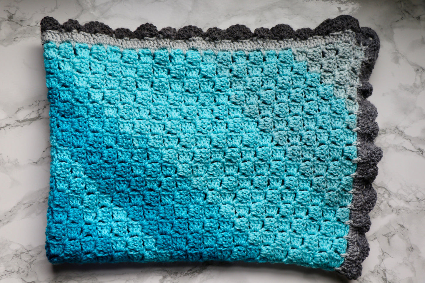 Crochet C2C Blanket Border Pattern - Easy Beginner Tutorial (PDF Download)