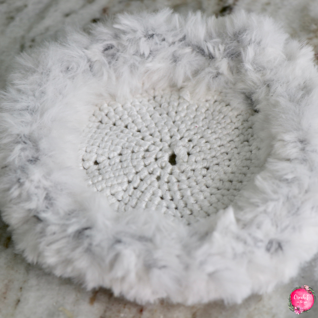 Crochet coaster pattern, cozy mug rug pattern (PDF DOWNLOAD)