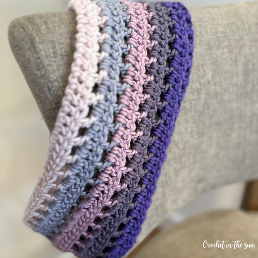 1 Hour cowl - Quick crochet Scarf (PDF Download)