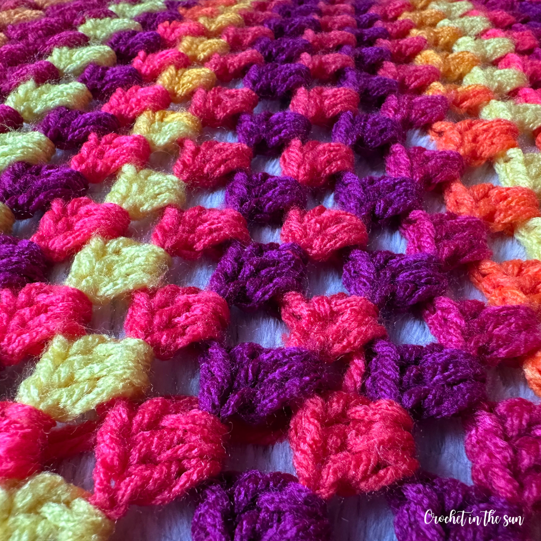 Granny Square Crochet Pattern - Beginner Friendly Blanket (PDF Download)
