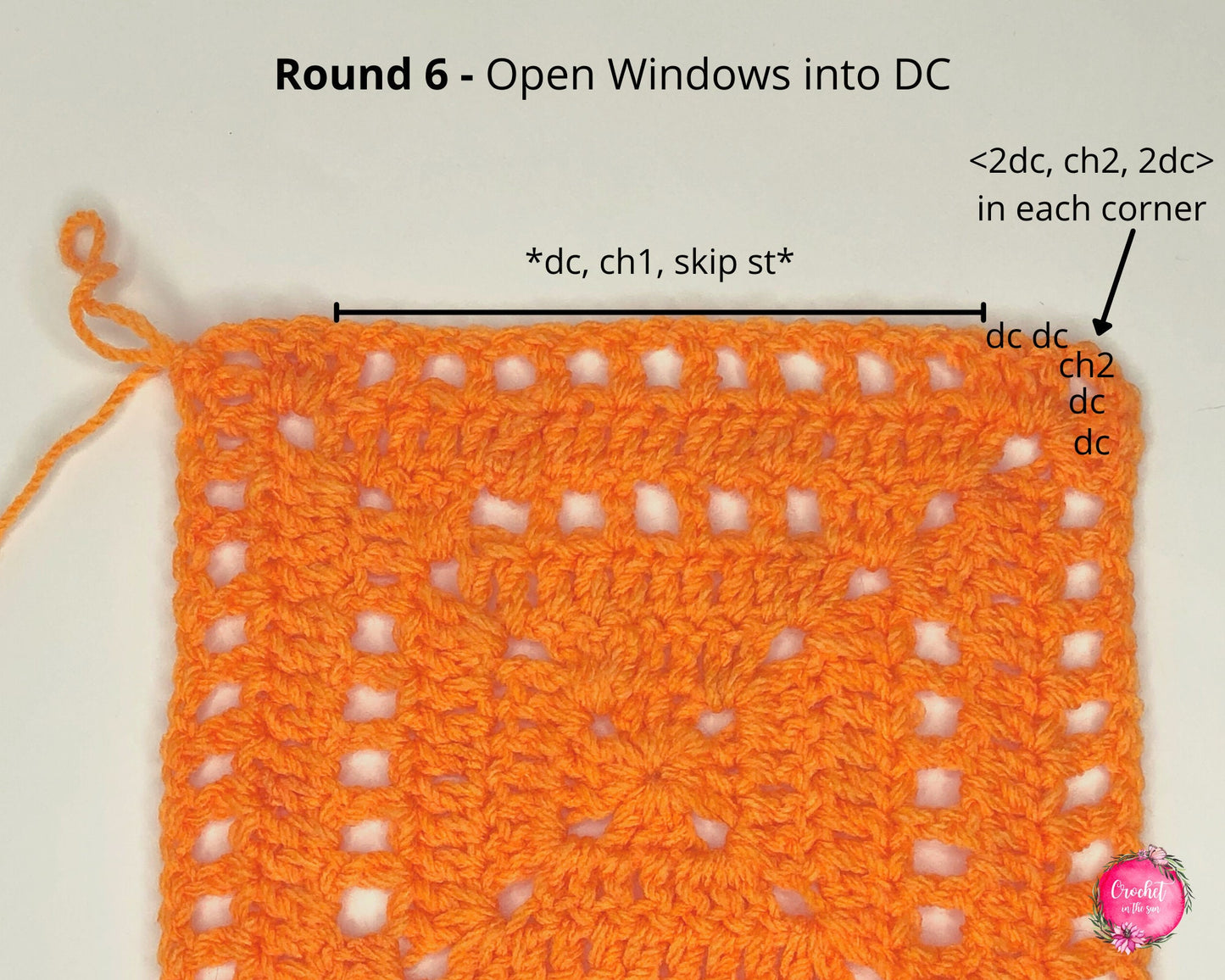 Double Crochet Blanket Pattern, Colorful crochet blanket (PDF Download)