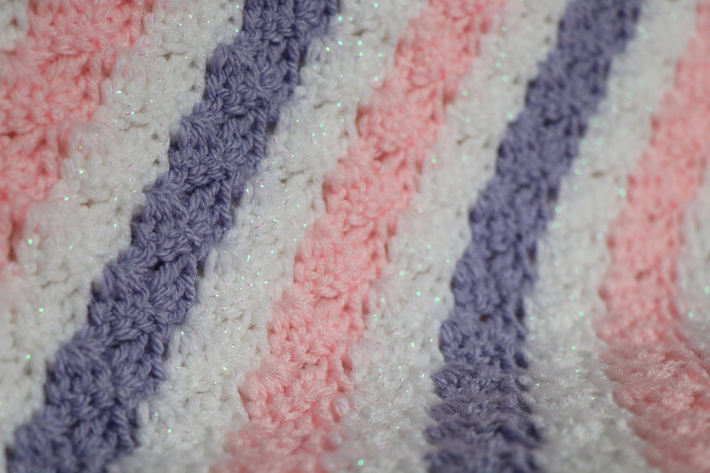 C2C Striped Blanket Crochet Pattern, Beginner Friendly (PDF Download)