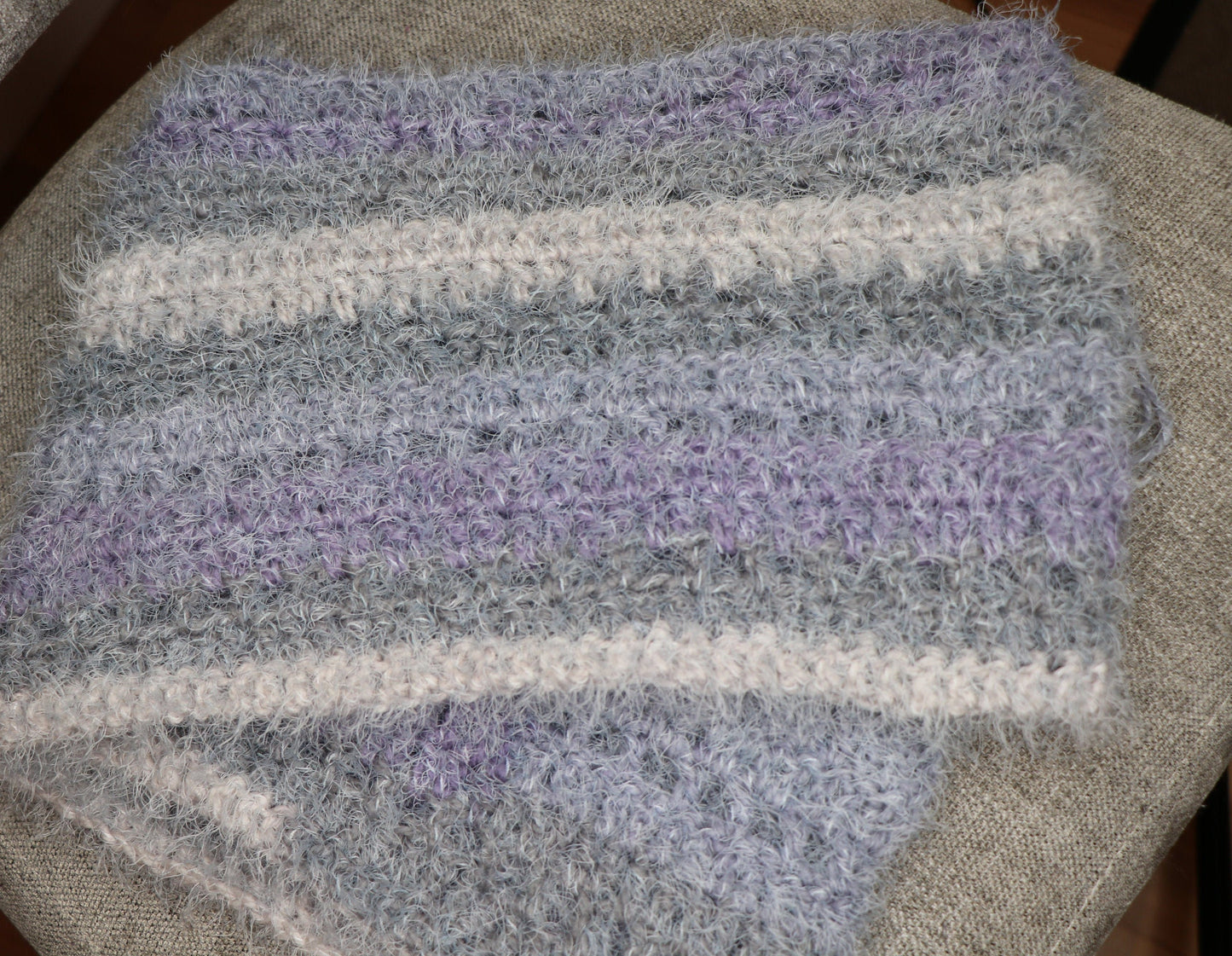 Crochet Scarf Pattern, Easy One Skein Infinity Scarf (PDF Download)